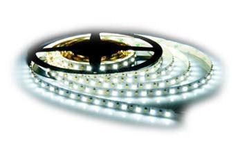 LED světelný pás, 5m, SMD5050 60LED/m, 14,4W/m, IP65, studená bílá